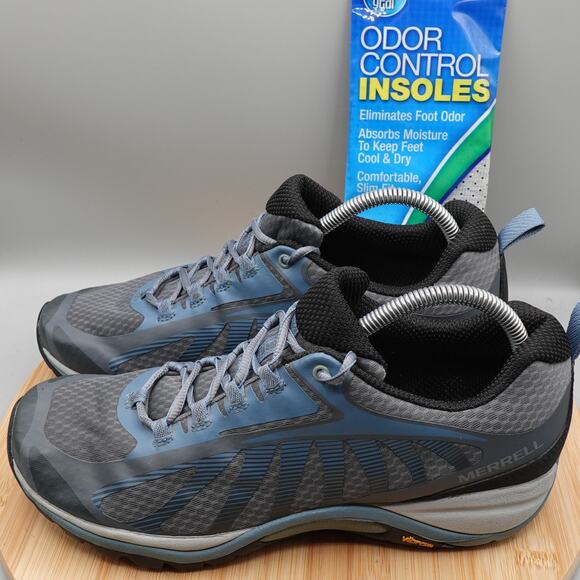 Merrell Shoes Womens 10.5 Rock Bluestone Siren Edge 3 Hiking J034434 Flaws - Picture 1 of 13